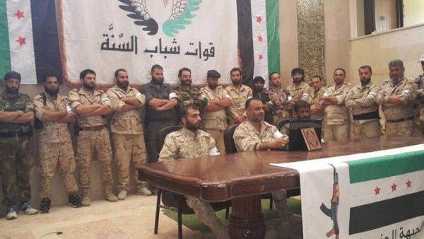 نسيم أبو عرة وهي إحدى جماعات الجيش السوري الحر الرئيسية في جنوب سوريا 