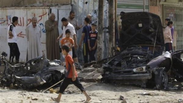 انفجار ضخم قرب المنطقة الخضراء في بغداد