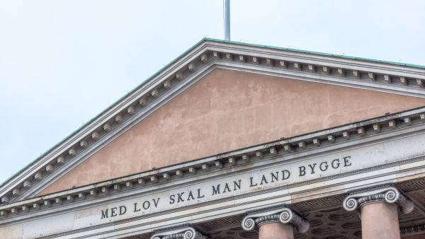 Byretten, court of law and the Tympanum in Copenhagen (Shutterstock)