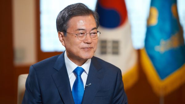 President of Republic of Korea Moon Jae-in (Shutterstock)