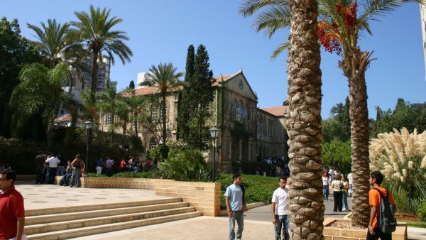 Students gathered in front of College Hall for a peaceful protest against discrimination (Shutterstock/File Photo)