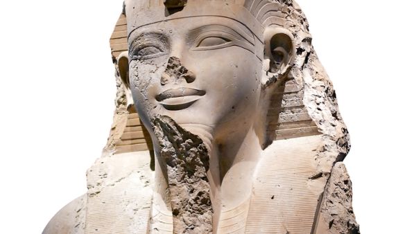 Egyptian relics with broken noses (Shutterstock)	