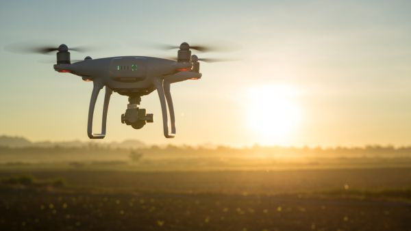 "“Drones are capable of carrying explosives or weapons systems that could pose a danger" (Shutterstock/File)