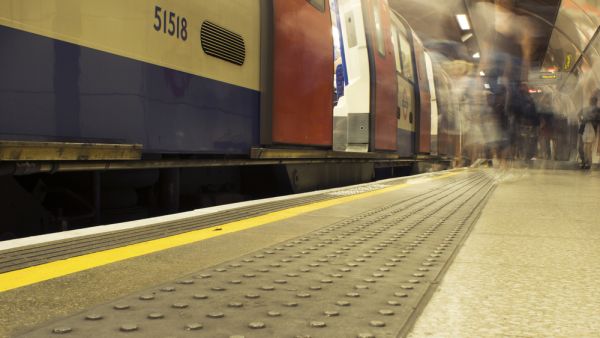 The bomb had been hidden in a large white bucket at Parsons Green station (Shutterstock/File Photo)