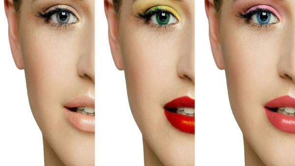 قومي بوضع العدسات اللاصقة قبل البدء بتطبيق المكياج (shutterstock.com)
