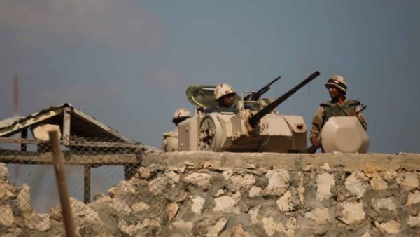 A military checkpoint in North Sinai. (AFP/File)