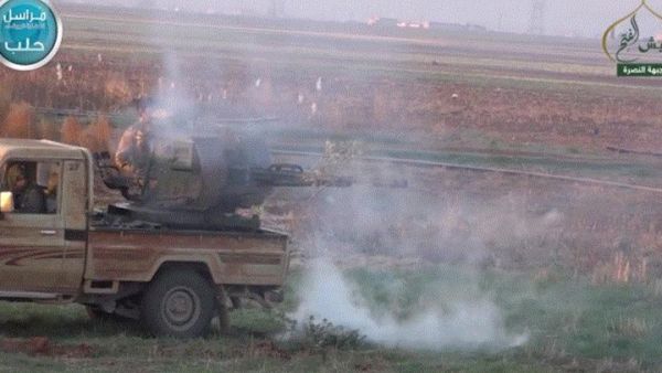 قوات المعارضة أجبرت المليشيات الشيعية على التراجع رغم الغطاء الجوي الروسي ـ تويتر