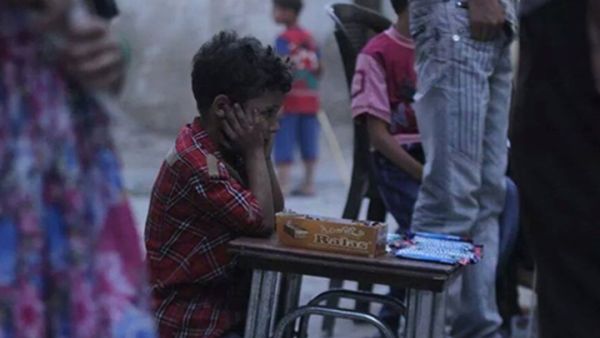 ظاهرة المشردين على قارعة الطريق في غوطة دمشق تكبر
