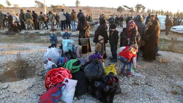 توقفت عملية الإجلاء بسبب عدم احترام المسلحين لشروط الاتفاق