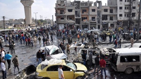 مقتل مسؤول كبير بتفجيرات ضربت مقرات للنظام في حمص