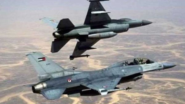 رجح المصدر أن تكون الطائرة الاردنية حلقت دون علم قوات النظام