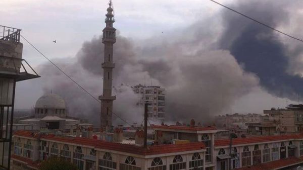 المجتمع الدولي يكتفي بإدانة القصف على المدنيين في سوريا - فيسبوك