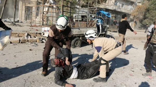 القصف الروسي في سوريا قتل وشرد عشرات الآلاف من السوريين - ارشيف