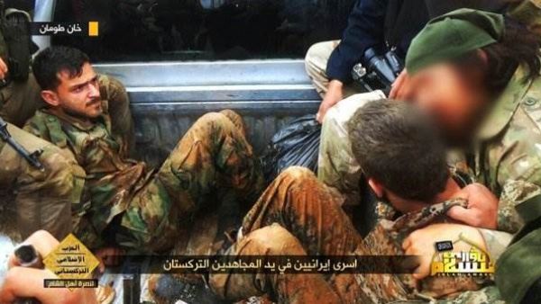 ثوار سوريا ينشرون صورا لأسرى إيرانيين في حلب