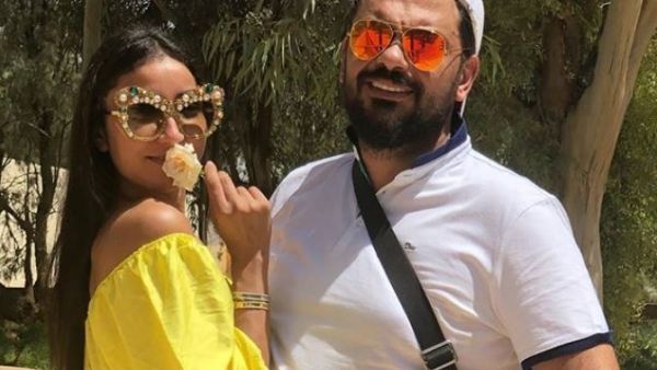 دنيا بطمة وزوجها المنتج محمد الترك
