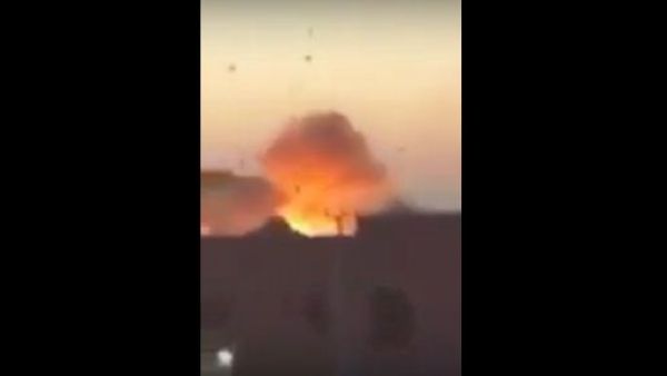 الصاروخ انفجر بالجو دون يلحق خسائر بشرية أو مادية 