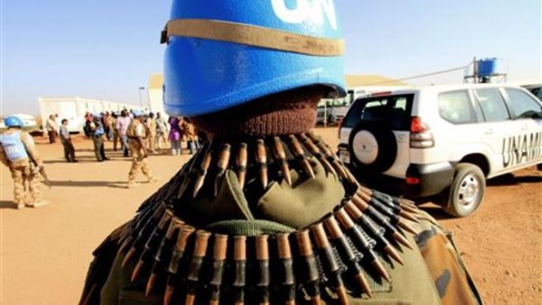 قوات من الأمم المتحدة لحفظ الامن في السودان