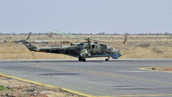 تحطم مروحية عسكرية مساء الثلاثاء بعد إقلاعها من مدينة دنقلا