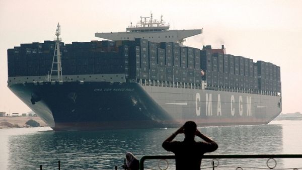 The canal is the fastest shipping route between Europe and Asia and one of Egypt’s main sources of foreign currency. (AFP/ File)