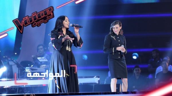 المتسابقة اليمنية سهى المصري والمتسابقة المغربية نهاد ضريف