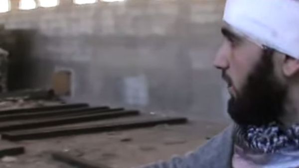 Activist Hadi al-Abdullah from Homs has been near death in several of his YouTube videos. (YouTube)