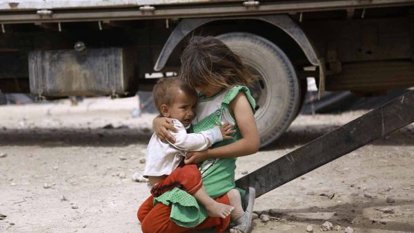 At least 100,000 babies die every year because of armed conflict and its impact. (AFP/ File)