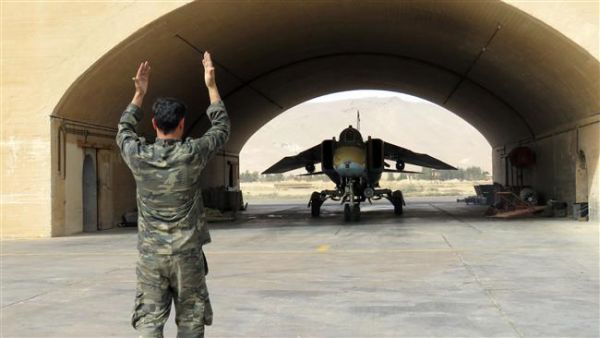 The Syrian forces recently thwarted attacks on al-Dumayr military airfield, located in the eastern countryside of Damascus. (AFP/File)