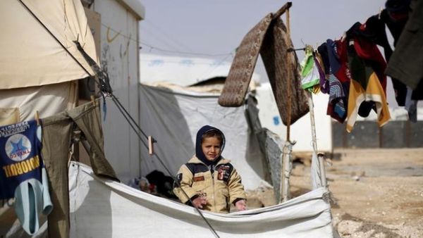 A Syrian boy in a refugee camp inside Jordan  (AFP/File Photo)	