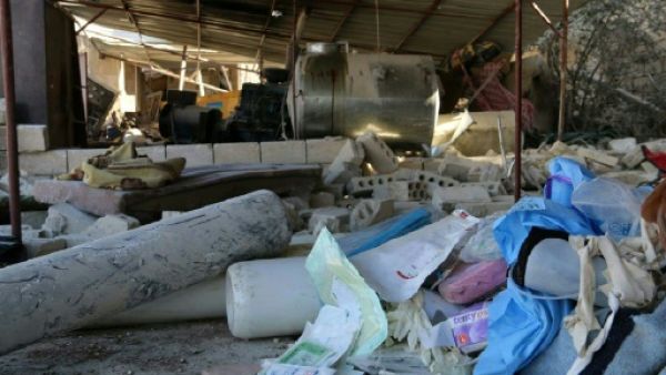 25 قتيلا بغارة استهدفت مستشفى مدعوما من اطباء بلا حدود في سوريا