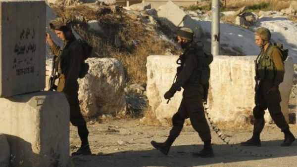 The Israeli occupation forces will impose a full closure of the occupied West Bank and the Gaza Strip during Tuesday's general election (Twitter)