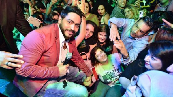Tamer Hosny Live in Holland - Amsterdam 12 April / European Tour. (Image: Ashtar Studio)