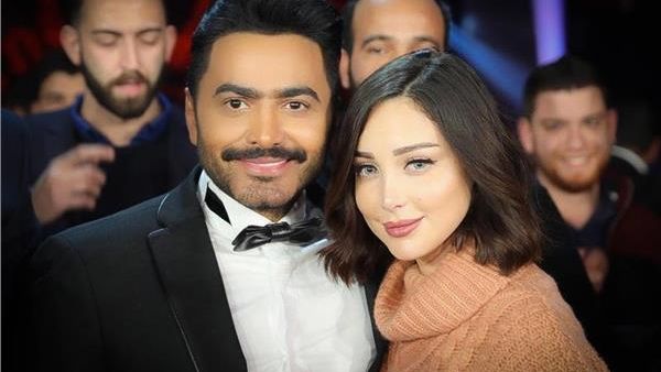تامر حسن وبسمة بوسيل