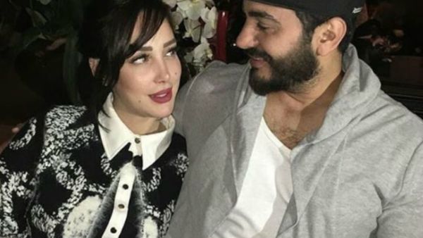 Rumor has it that Tamer Hosny is on his way to meet his wife Basma Bousil who is currently in the United States where she would be giving birth to their third child. (Source: tamerians - Instagram) Rumor has it that Tamer Hosny is on his way to meet his wife Basma Bousil who is currently in the United States where she would be giving birth to their third child. (Source: tamerians - Instagram)