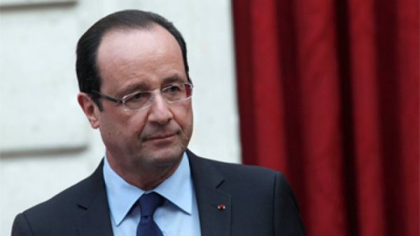 الرئيس الفرنسي فرانسوا هولاند