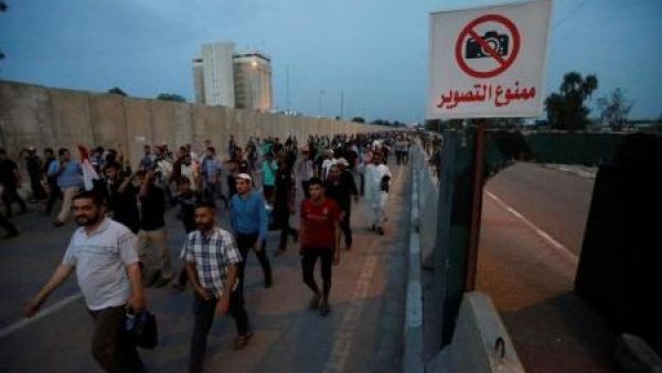 اتباع الصدر ينهون اعتصامهم بالمنطقة الخضراء وسط بغداد