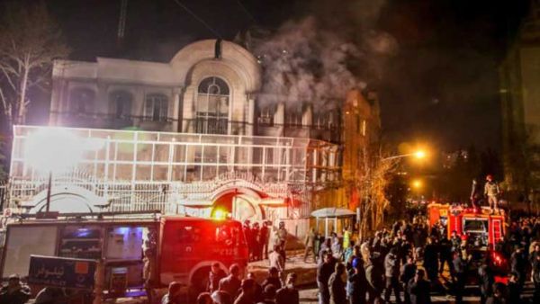 محاكمة مهاجمي السفارة السعودية في ايران تبدأ تموز المقبل

