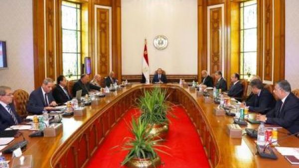 الرئيس المصري عبد الفتاح السيسي يرأس اجتماعا لمجلس الأمن القومي المصري
