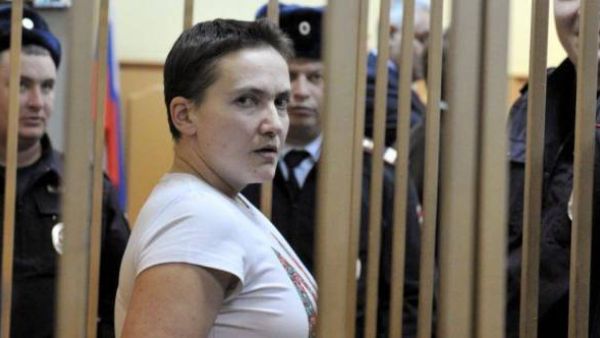 قائدة الطائرة العسكرية الاوكرانية ناديا سافتشنكو