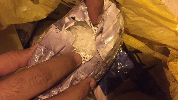 مادة الكريستال (الشبو) المضبوطة