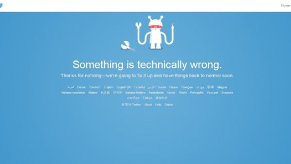 تعطل تويتر