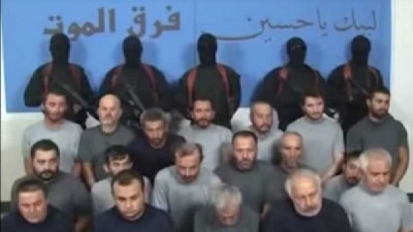تسجيل فيديو لاتراك مخطوفين في بغداد وتعهد بالافراج عنهم