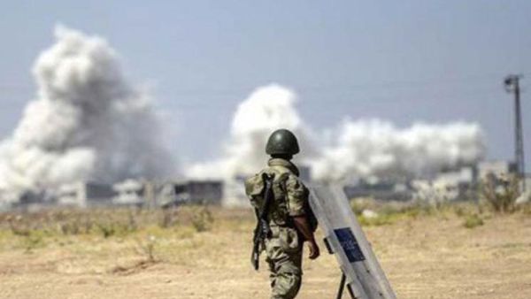 المدفعية التركية تستهدف مواقع لـ "ب.ي.د" الإرهابي بمحيط إعزاز السورية