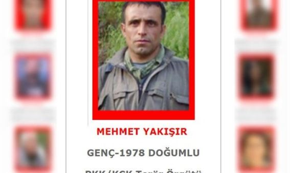 أنقرة تتهم "محمد ياكيشير" بقيادة منقطة البحر الأسود في حزب العمال الكردستاني 