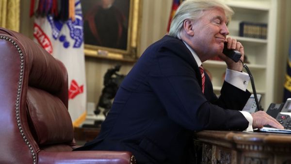 ترامب أشاد بالرئيس التركي وقال إنه قادر على القضاء على ما تبقى من تنظيم الدولة