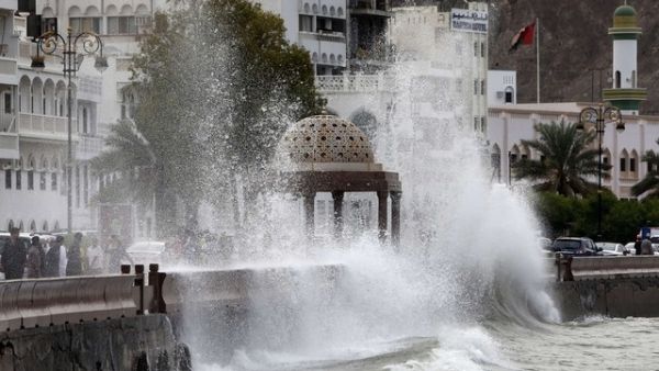 In June, tropical storm Ashobaa hit Muscat, Oman. Cyclone Chapala is expected to hit Monday morning. (AFP/Mohammed Mahjoub)