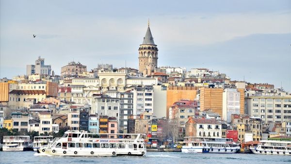 A view of the Galata Tower in Istanbul. (File photo)
