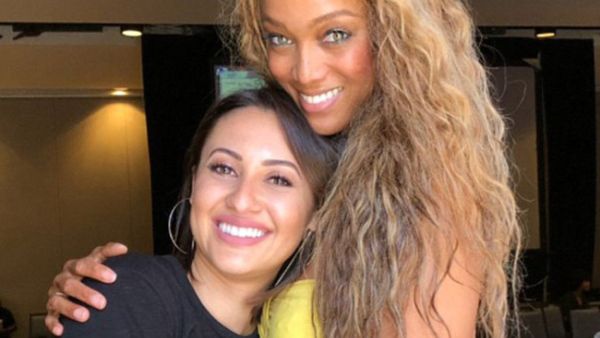 Francia Raisa is joining Tyra Banks in the Life-Size sequel (Source: tyrabanks / Instagram ) 