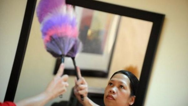 The law extends safeguards to domestic workers against physical, verbal and sexual abuse, as well as human trafficking and forced labor. (AFP/ File)