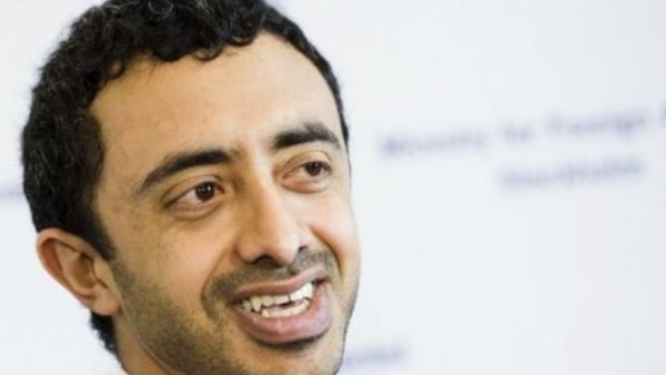 وزير خارجية الامارات الشيخ عبد الله بن زايد آل نهيان