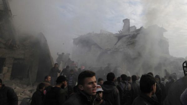 The Syria-Turkey border town of Azaz has been a main point of rebel infighting between groups such as ISIS and Northern Storm (Courtesy of Zain Karam/Reuters)  